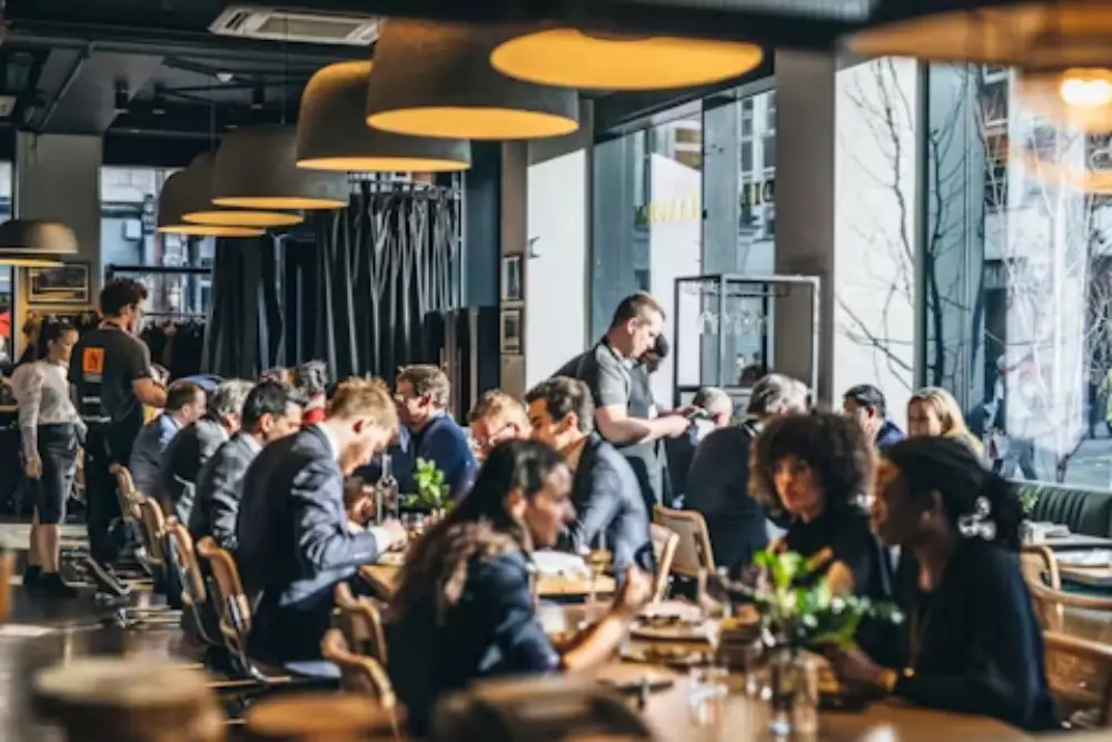 Casual Italian Feast, Shoreditch, Hackney, London, UK