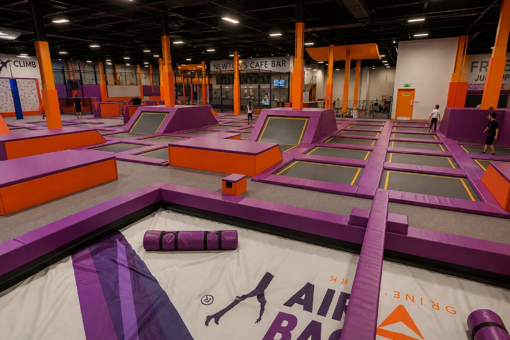 Bounce Bash, Ferry Village, West End, Glasgow, UK