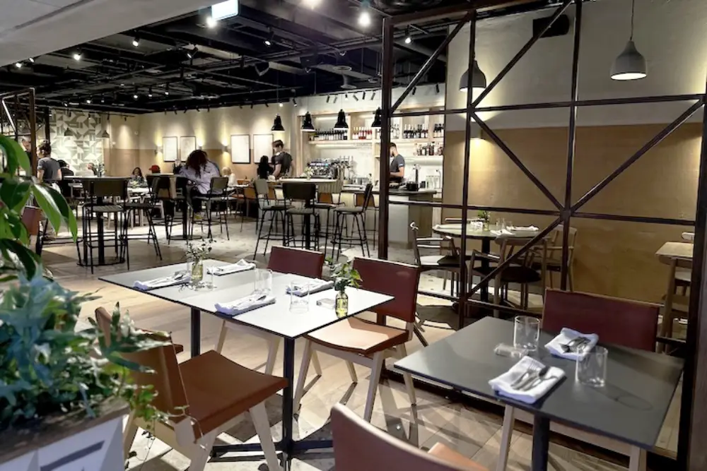 Casual Italian Feast, Nine Elms, Wandsworth, London, UK