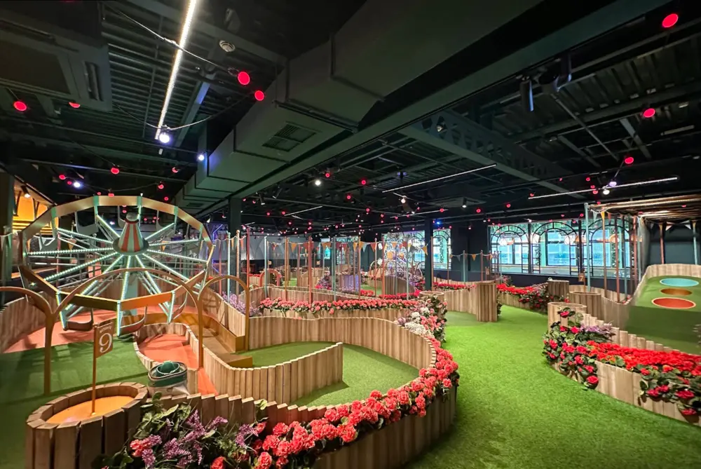 Crazy Golf Party, Marylebone, Westminster, London, UK